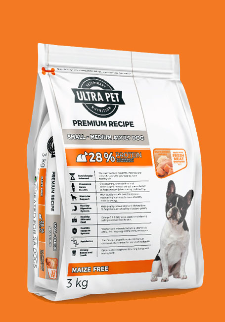 Ultra dog food price check sale