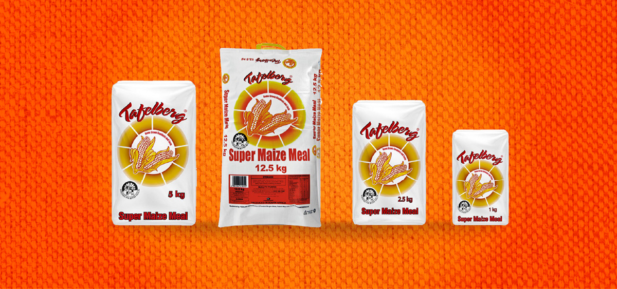 Tafelberg Maize Meal Product Range