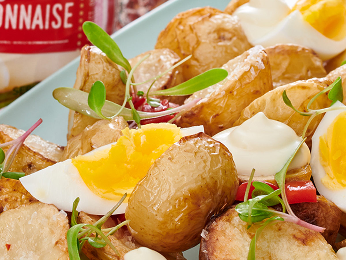 Sindi’s Roasted Potato and Egg Salad