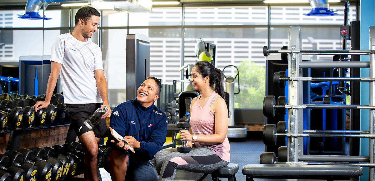 Employees at RCL FOODS Gym