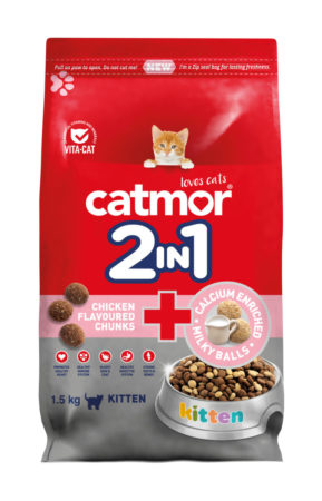 2in1 Chicken Chunks & Calcium Milky Balls (kitten)