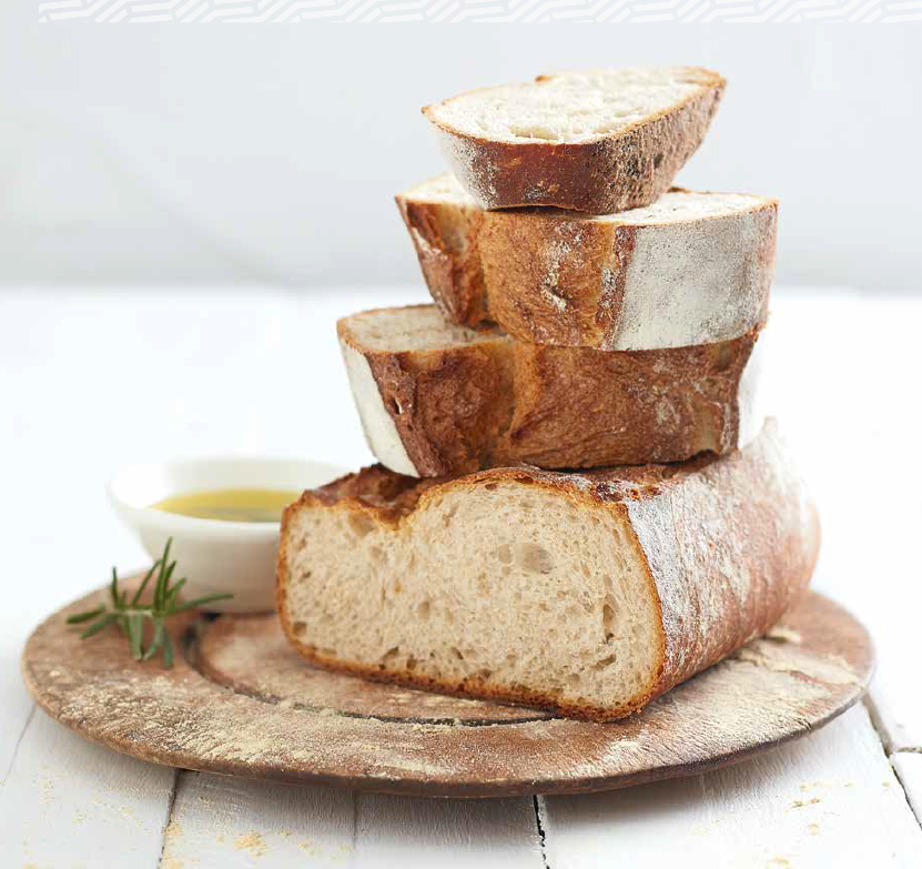 homemade ciabatta