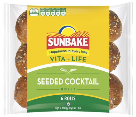 Sunbake seeded cocktail rolls