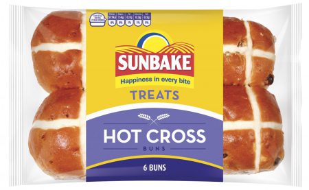 Sunbake hot cross buns