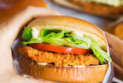 Crispy chicken Burger