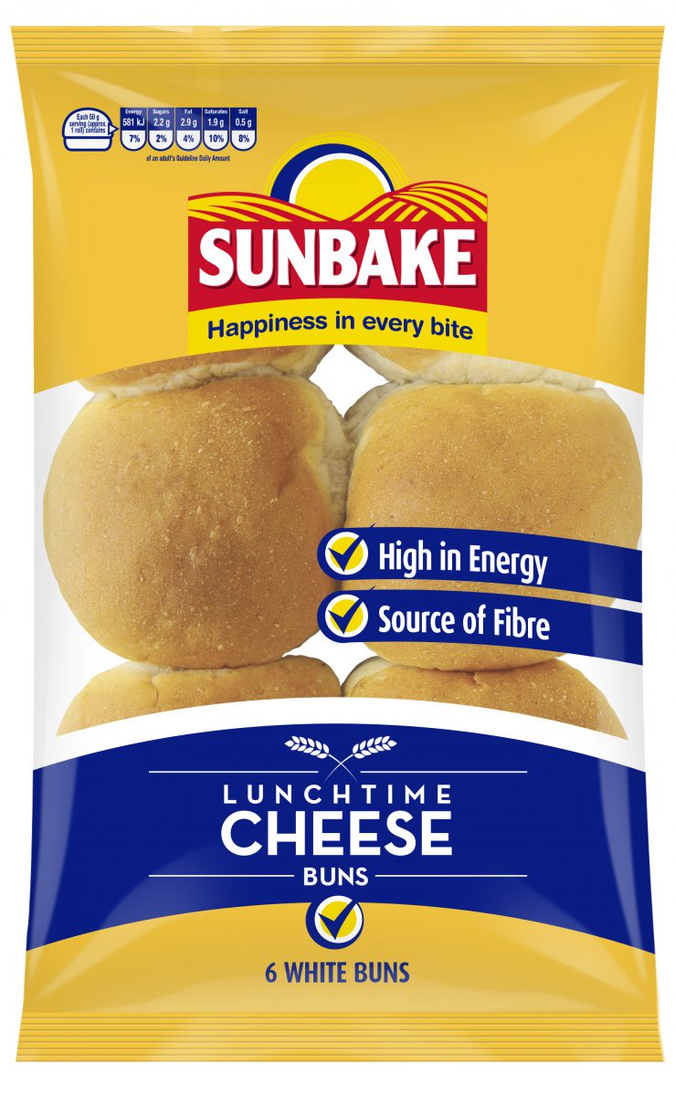 Sunbake lunch time cheese buns RCL FOODS