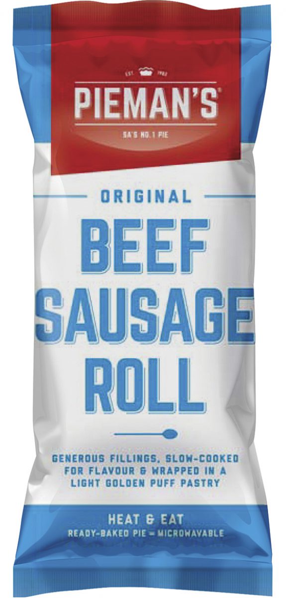 Pieman’s Beef Sausage roll