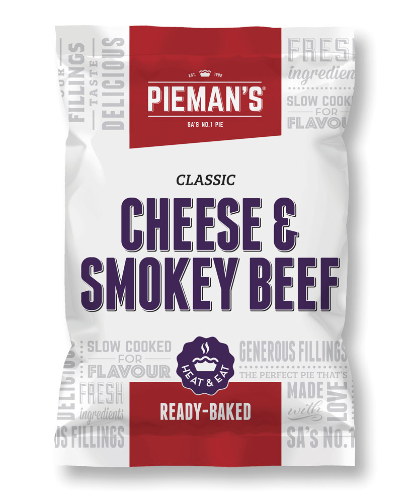 Pieman’s Cheese and smokey beef