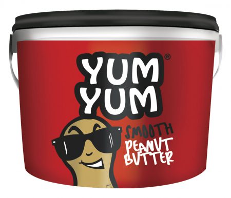 Yum Yum peanut butter smooth 2.75kg tub
