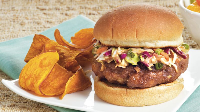 ASIAN CHICKEN BURGER