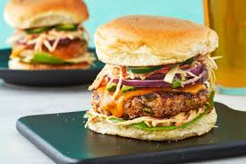 CHILLI CHEESE CHICKEN BURGER