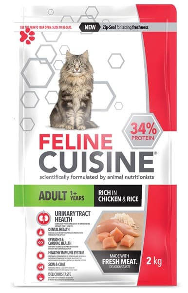 Feline Cuisine Adult Chicken and Rice