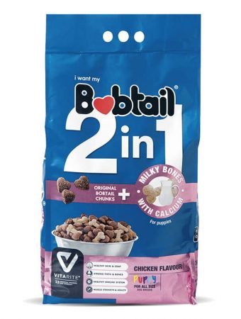 Bobtail 2 in 1 Milk Bones Chunks