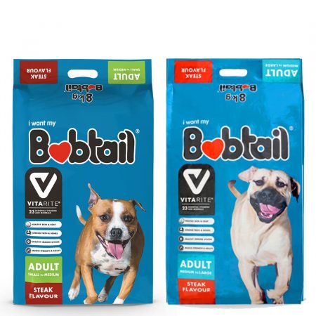 Bobtail Adult Steak Flavour