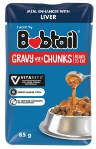 Bobtail Gravy with Chunks Liver