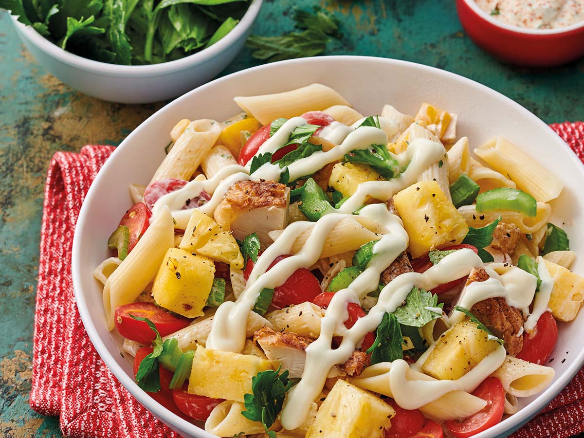 Cara’s Chicken and Corn Pasta Salad