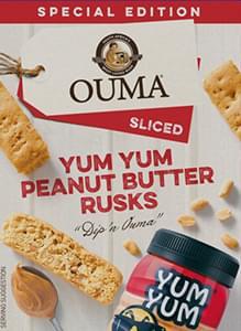 Ouma Yum Yum Peanut Butter Rusks