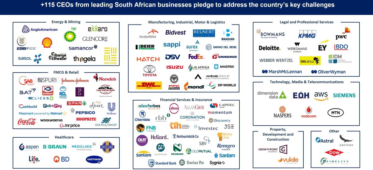RCL FOODS joins SA CEOs from over 115 companies, pledging commitment to