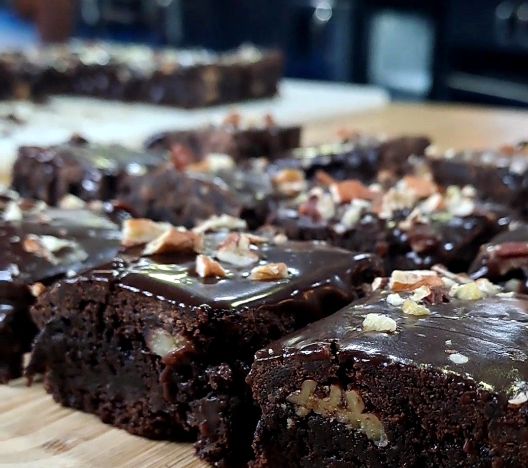 Fudgy Vegan Brownies